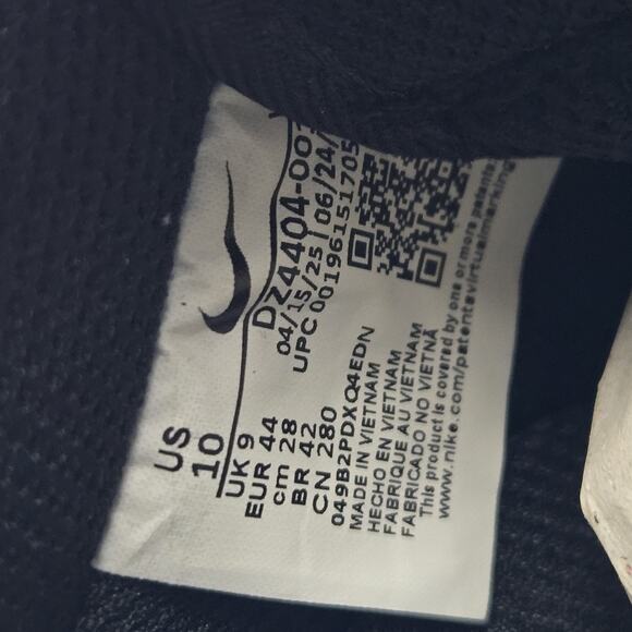 NEW Nike Air Force 1 Low \'07 Mens Size 10 Lifestyle Shoes Black 2022 DZ4404-001 main image 7